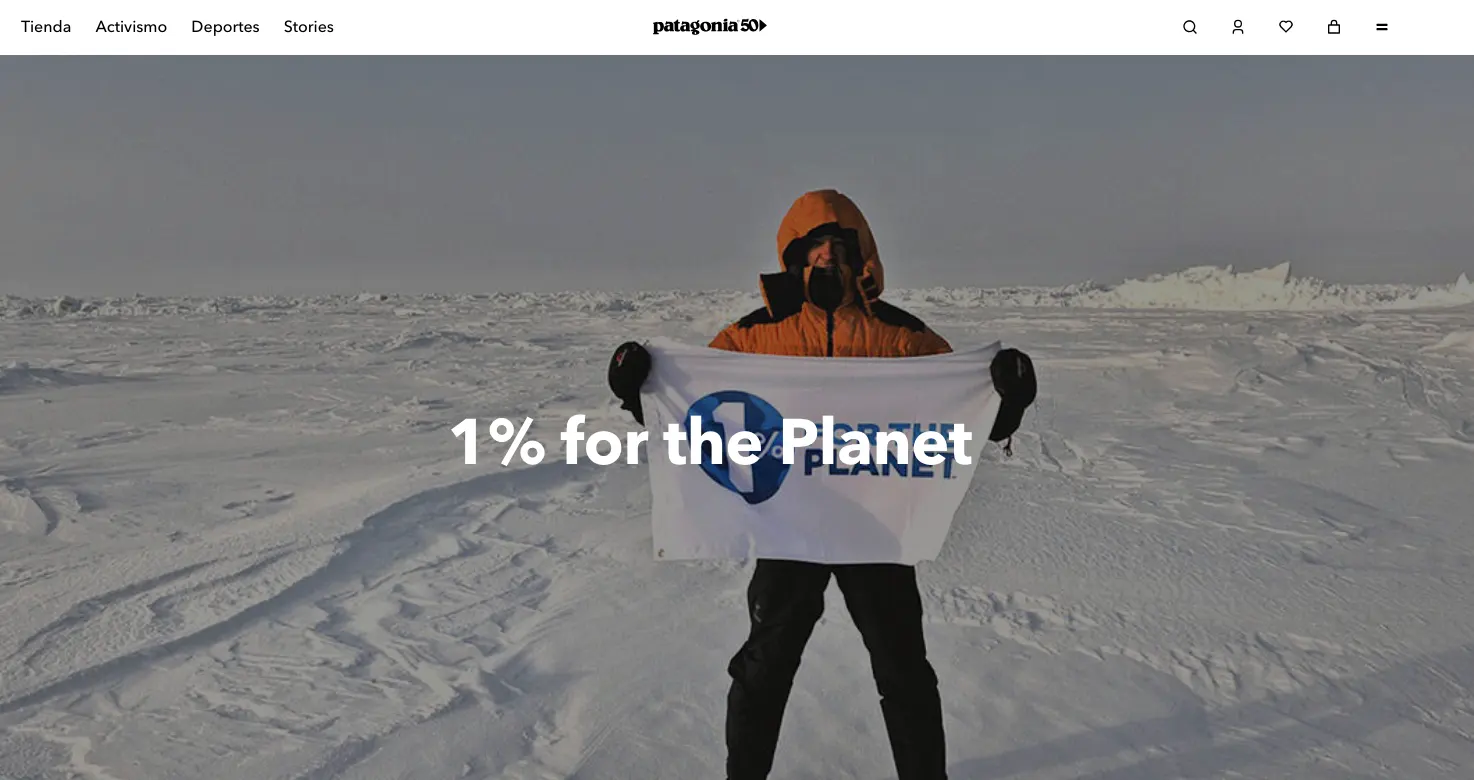 propósito de la marca Patagonia
